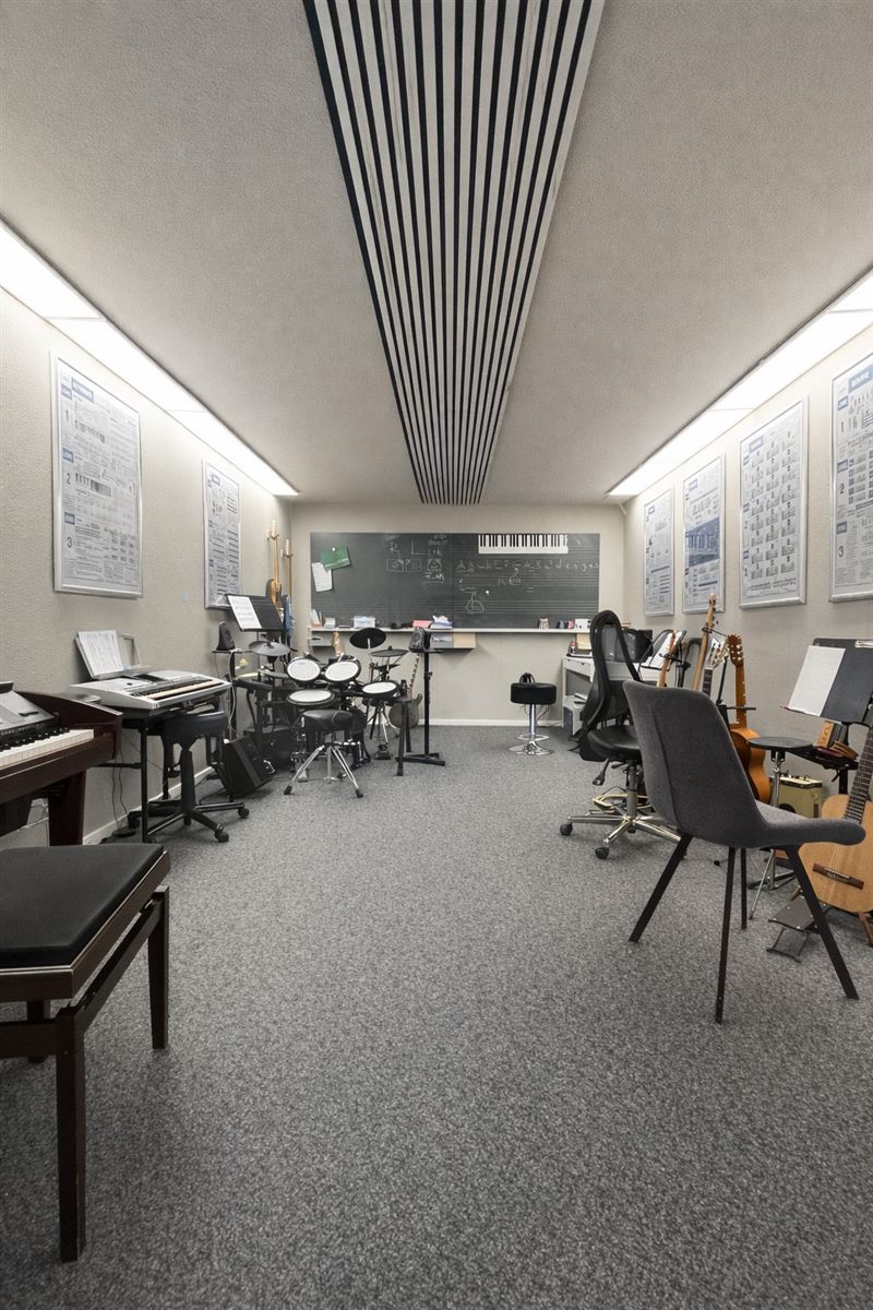 Lesson room JOPAS Music School Oberwil